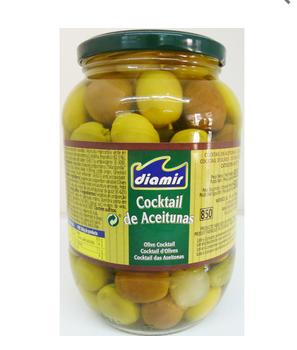 COCKTAIL DE ACEITUNAS DIAMIR 850ML 
