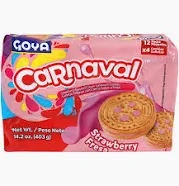 Galleta Carnaval Fresa Goya