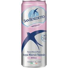 Agua Mineral Natural San Benedetto lata (330 ml)