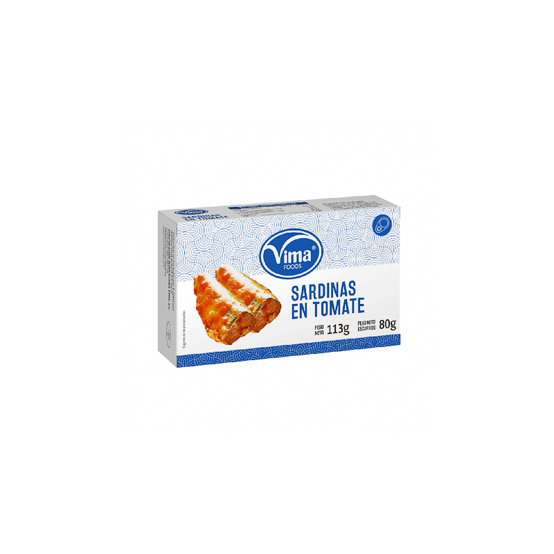 Sardinas en Tomate Vima (113 g)