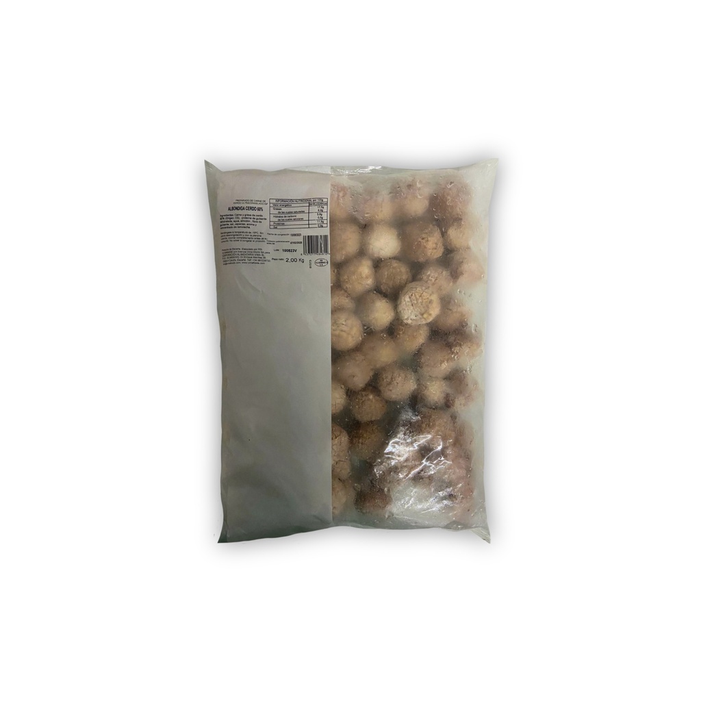 Albondigas de Cerdo 2 Kg