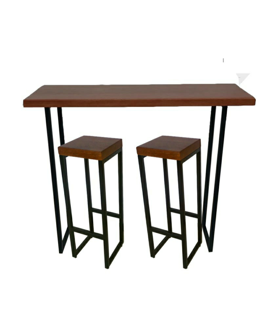 Mesa para bar con dos sillas modelo DF6