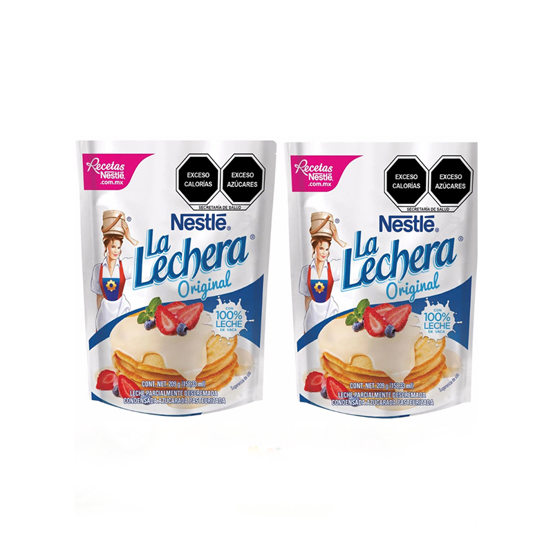 Leche Condensada Nestle La Lechera 200 gr (2 unidades)