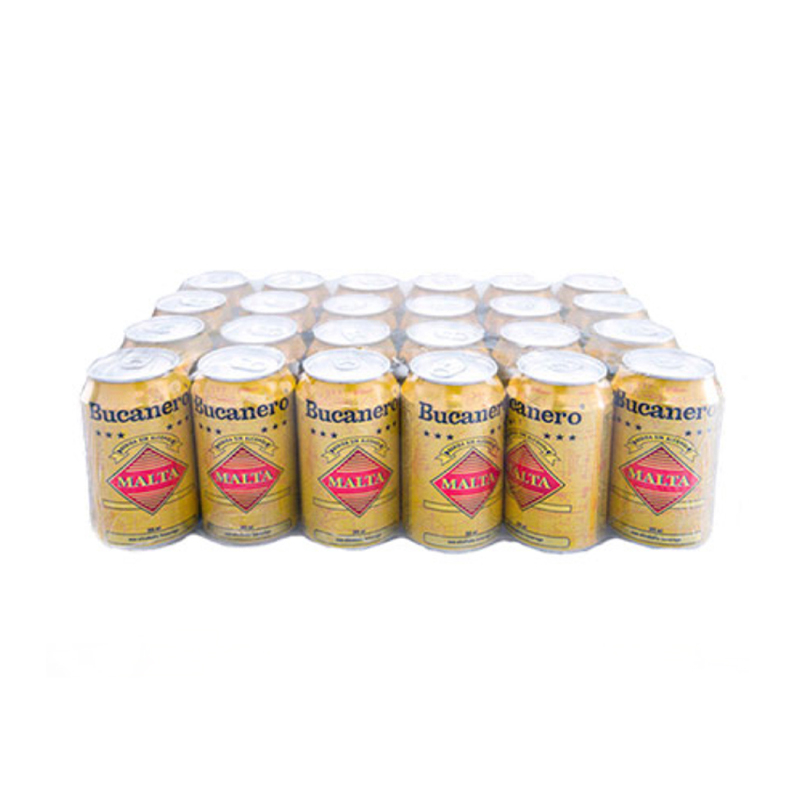 Caja de Malta Bucanero (24 latas x 355 ml)