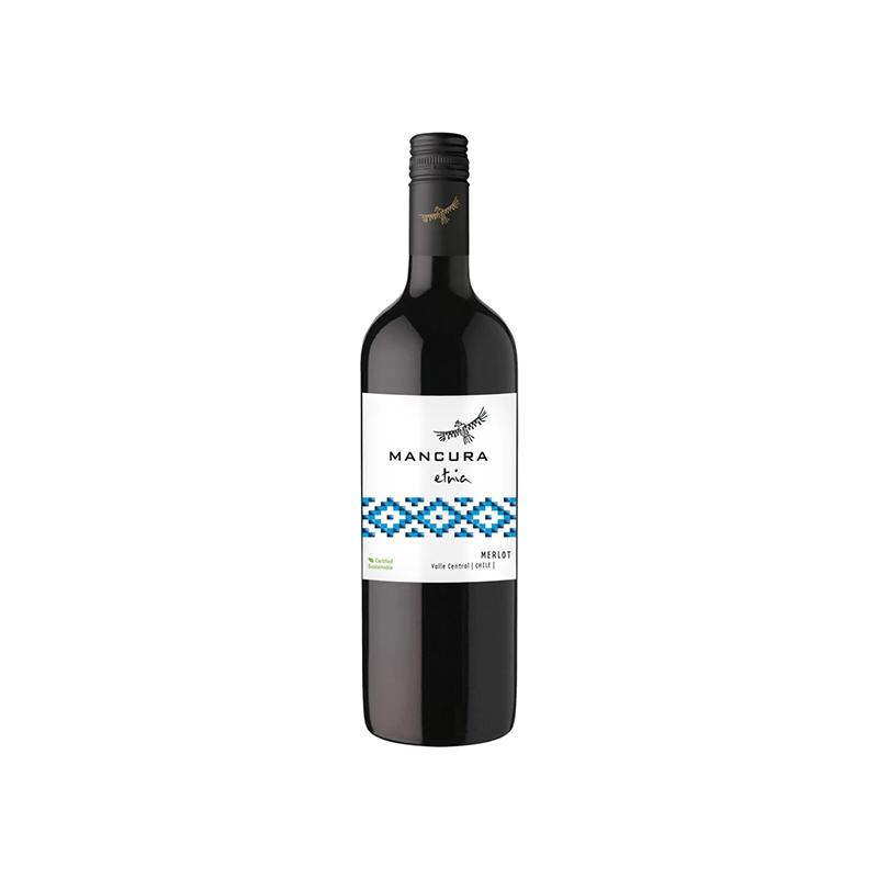 Vino tinto MANCURA ETNIA MERLOT 750ml