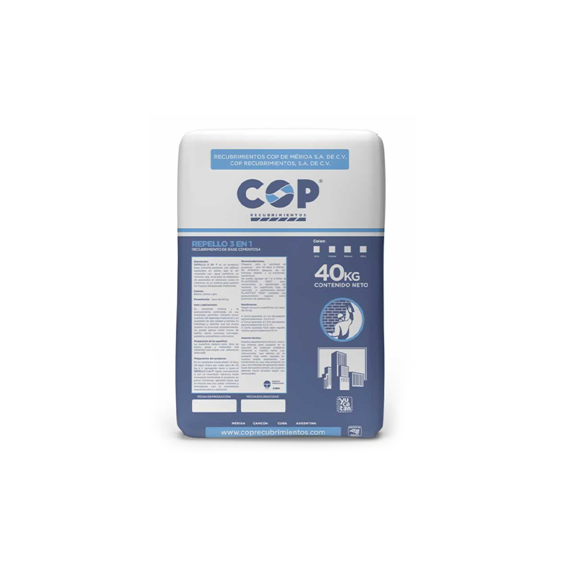 Estucop 3 en 1 (saco 40 Kg)