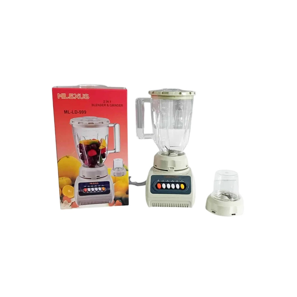 BATIDORA-LICUADORA DE JARRA DE VIDRIO 1,5L 400W