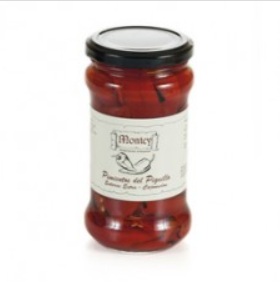 Pimiento Piquillo Entero Asado Tarro Montey 314mL
