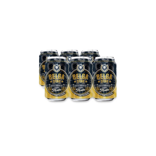 Six Pack Malta Belgastar (330 ml/ 6 u)