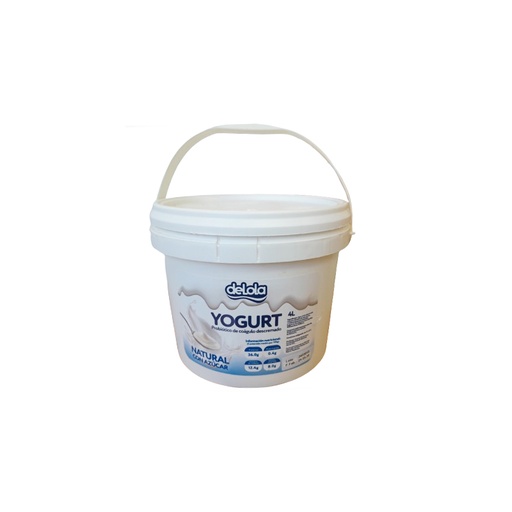 [PT 00101000] Yogurt Probiótico,  Natural c/azúcar (4 L)