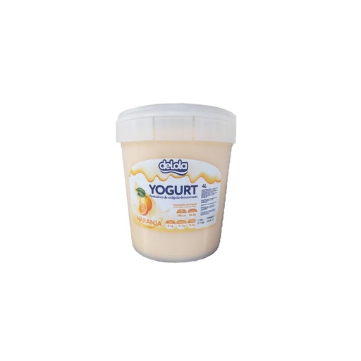 [PT 00101400] Yogurt Probiótico, Sabor Naranja (4 L)