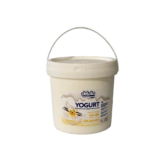 [PT00101300] Yogurt Probiótico, sabor Vainilla (4 L)