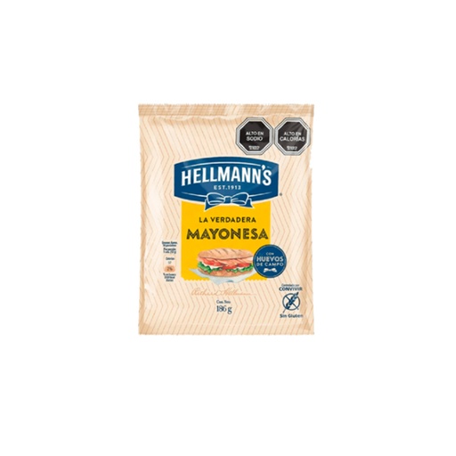 Hellmann’s Mayonesa Tradicional 186g