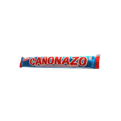 Cañonaso Fruna, barra rellena chocolate 20x25g