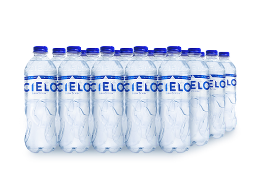 Agua mineral Cielo 650 ml sin gas (24 unidades)